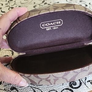 Coach Brown Sunglasses  Case